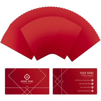 xTool Metal Business Cards - 60pcs xTool Metal Business Cards - 60pcs