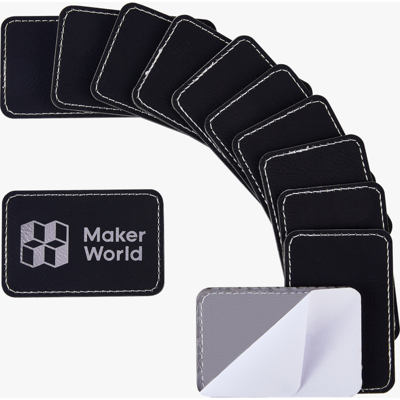 Bambu Lab Rectangular PU Iron-on Patch (10PCS) Bambu Lab Rectangular PU Iron-on Patch (10PCS)