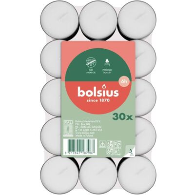 BOLSIUS Värmeljus Paraffin 6h 30/fp BOLSIUS Värmeljus Paraffin 6h 30/fp
