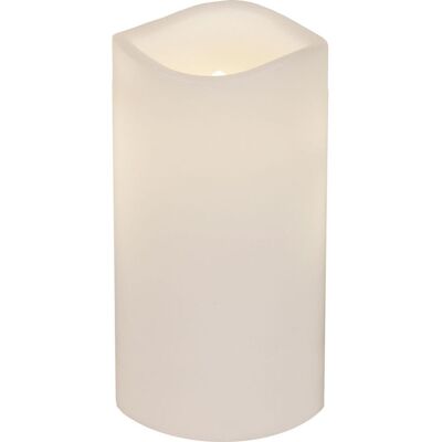 STAR TRADING Blockljus Paul LED 15cm vit STAR TRADING Blockljus Paul LED 15cm vit