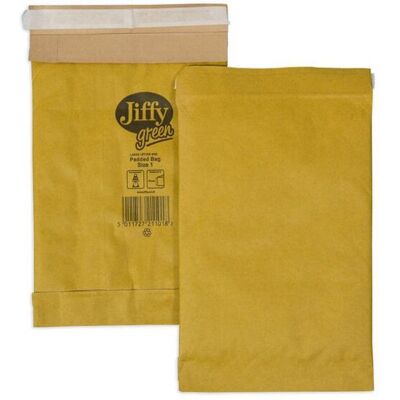 JIFFY Påse vadderad Nr 0 135x229mm remsa 200/fp JIFFY Påse vadderad Nr 0 135x229mm remsa 200/fp