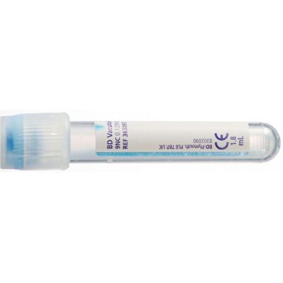 BD Hemogardrör ljusblå NaC 3,8% 1,8ml 100/fp BD Hemogardrör ljusblå NaC 3,8% 1,8ml 100/fp