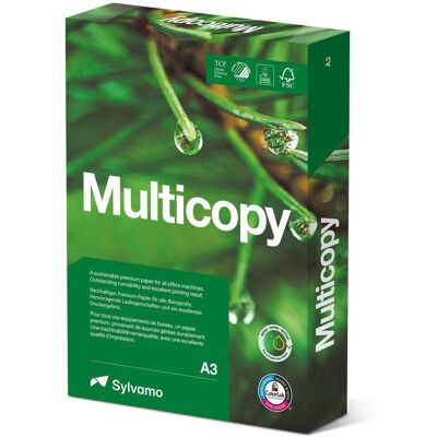 Multicopy A3 100g - Återvinningsbart kopipapper Multicopy A3 100g - Återvinningsbart kopipapper