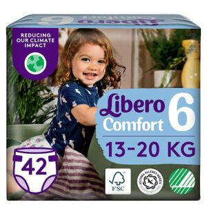 Libero Blöja Comfort S6 13-20kg