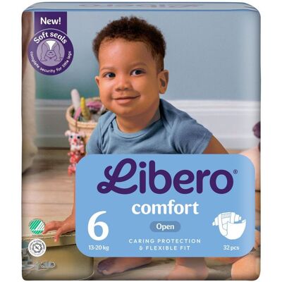 LIBERO Blöja Comfort 6 13-20kg 32/fp LIBERO Blöja Comfort 6 13-20kg 32/fp