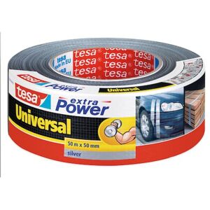 tesa® Vävtejp Extra Power 50mmx50m silver