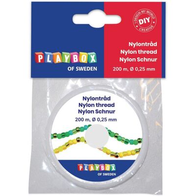 PLAYBOX Nylontråd 200 m PLAYBOX Nylontråd 200 m