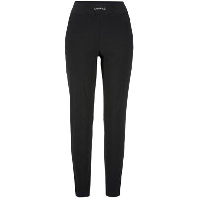 Craft XS Svarta Stretch Polyester Byxor - Pants Craft XS Svarta Stretch Polyester Byxor - Pants