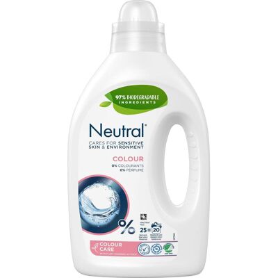 NEUTRAL Tvättmedel Colour flytande 1,25L NEUTRAL Tvättmedel Colour flytande 1,25L