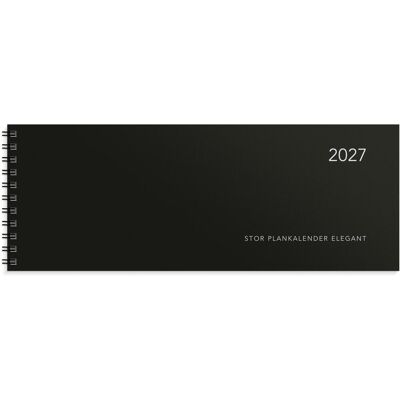BURDE Stor Plankalender Elegant 2027 BURDE Stor Plankalender Elegant 2027