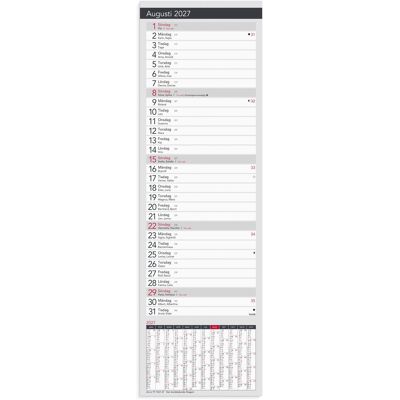 BURDE Stor Bordskalender Elegant 2027 BURDE Stor Bordskalender Elegant 2027