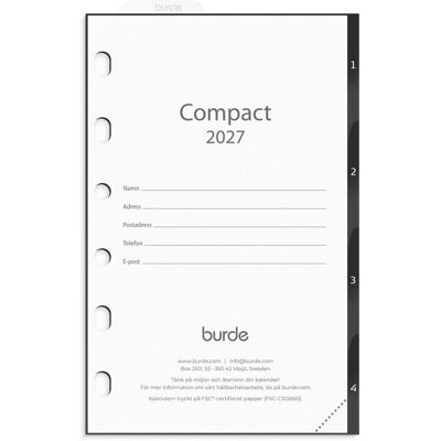 BURDE Compact grundsats 2027 BURDE Compact grundsats 2027