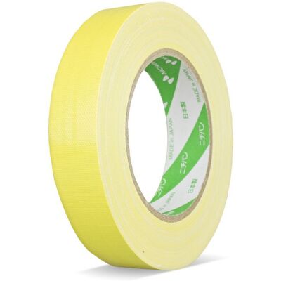 NICHIBAN Vävtejp 19mmx25m gul NICHIBAN Vävtejp 19mmx25m gul