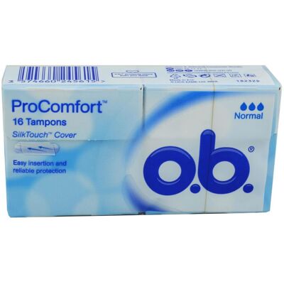 O.B. Tampong OB ProNormal 16/fp O.B. Tampong OB ProNormal 16/fp