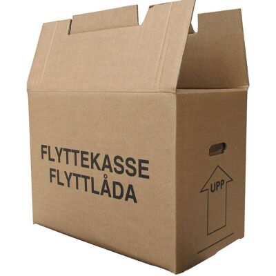 NO BRAND Flyttlåda 560x330x406mm NO BRAND Flyttlåda 560x330x406mm