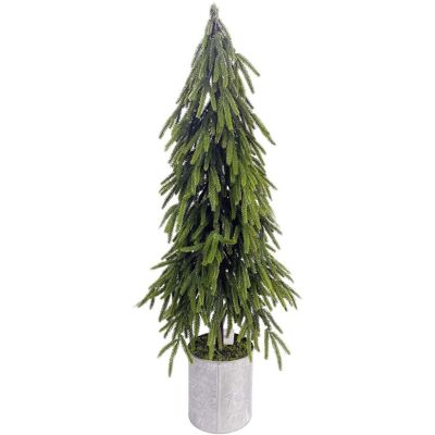 NO BRAND Dekorationsträd Gran med kruka 81cm NO BRAND Dekorationsträd Gran med kruka 81cm