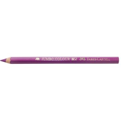 FABER-CASTELL Färgpenna, Jumbo, sexkantig pennkropp, lila 12/fp FABER-CASTELL Färgpenna, Jumbo, sexkantig pennkropp, lila 12/fp