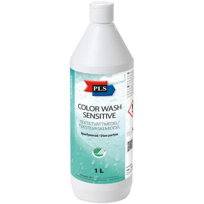 PLS Tvättmedel Color Wash Sensitive oparfymerad 1L PLS Tvättmedel Color Wash Sensitive oparfymerad 1L
