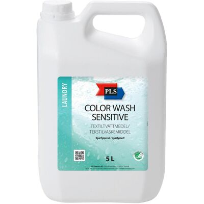 PLS Tvättmedel Color Wash Sensitive oparfymerad 5L PLS Tvättmedel Color Wash Sensitive oparfymerad 5L