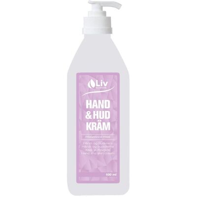 LIV Hand/Hudcreme oparfymerad 600ml LIV Hand/Hudcreme oparfymerad 600ml