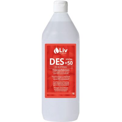 LIV Ytdesinfektion Des Special +50 1L LIV Ytdesinfektion Des Special +50 1L
