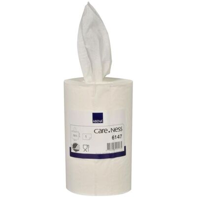 ABENA Torkrulle 1-Lager vit 120m ABENA Torkrulle 1-Lager vit 120m