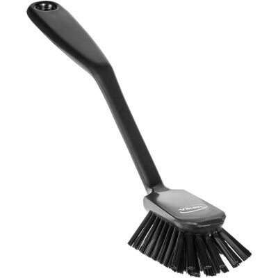 VIKAN Diskborste medium 28cm svart VIKAN Diskborste medium 28cm svart