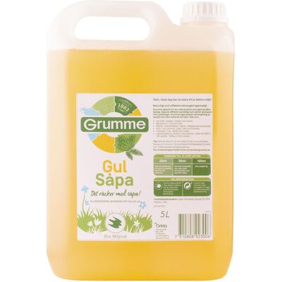 GRUMME Såpa Gulsåpa 5l GRUMME Såpa Gulsåpa 5l
