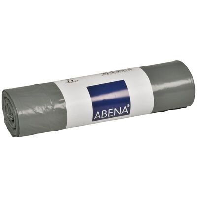 ABENA Papperskorgspåse LLD 40L 35my grå 10/rl ABENA Papperskorgspåse LLD 40L 35my grå 10/rl