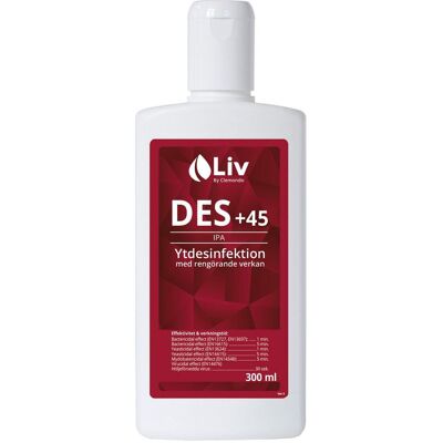 LIV Ytdesinfektion Des +45 300ml LIV Ytdesinfektion Des +45 300ml