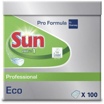 Diversey Sun Professional All-in-One Eco Tabs - Ekologiska disktabletter Diversey Sun Professional All-in-One Eco Tabs - Ekologiska disktabletter