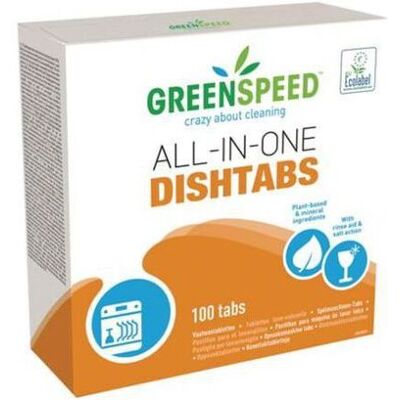 Greenspeed Diskmedelstabletter 3-i-1 - Diskmaskin Greenspeed Diskmedelstabletter 3-i-1 - Diskmaskin