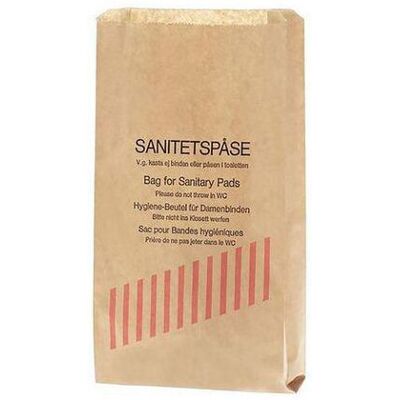 NO BRAND Sanitetspåse papper 1000/fp NO BRAND Sanitetspåse papper 1000/fp