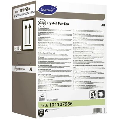 SUMA Torkmedel Crystal Pur-Eco A8 10L SUMA Torkmedel Crystal Pur-Eco A8 10L