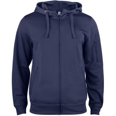 CLIQUE Hoodie zip funktion 021014 marin XL CLIQUE Hoodie zip funktion 021014 marin XL