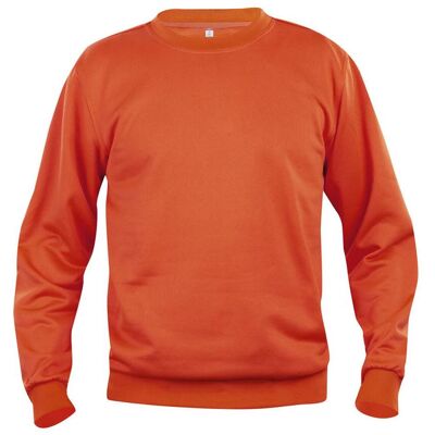 CLIQUE Sweatshirt 021030 orange S CLIQUE Sweatshirt 021030 orange S