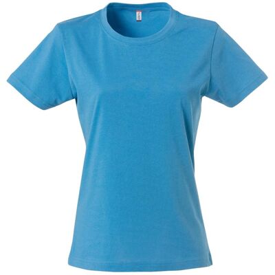 CLIQUE T-shirt 029031 dam turkos L CLIQUE T-shirt 029031 dam turkos L
