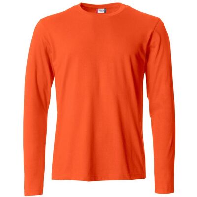 CLIQUE T-shirt långärmad 029033 orange XL CLIQUE T-shirt långärmad 029033 orange XL