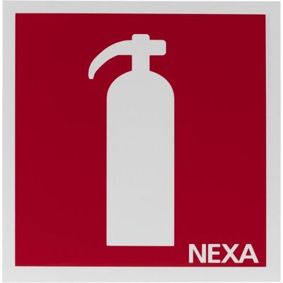 Nexa Skylt Brandsläckare 20x20cm Nexa Skylt Brandsläckare 20x20cm