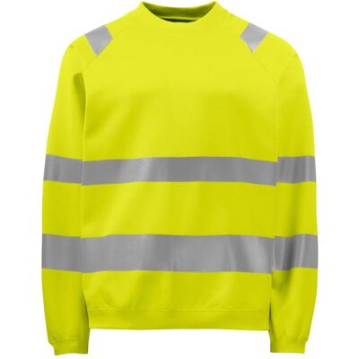 PROJOB Sweatshirt varsel 6106 gul kl3 S PROJOB Sweatshirt varsel 6106 gul kl3 S