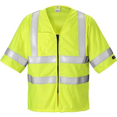 FRISTADS Flamskyddad Väst 5023 Kl3 Gul L/XL FRISTADS Flamskyddad Väst 5023 Kl3 Gul L/XL