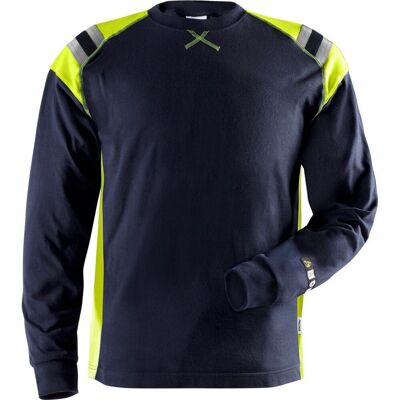 FRISTADS Långärmad T-shirt Flam 7072 Marin S FRISTADS Långärmad T-shirt Flam 7072 Marin S