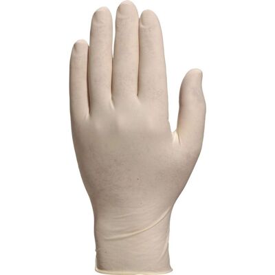 Delta PLUS Latexhandske Veniclean puderfri 7/8 100/fp Delta PLUS Latexhandske Veniclean puderfri 7/8 100/fp