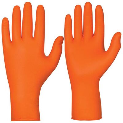 GRANBERG Nitrilhandske 940 orange M 100/fp GRANBERG Nitrilhandske 940 orange M 100/fp