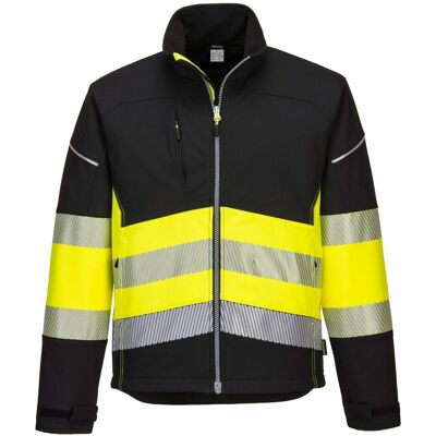PORTWEST Varselsoftshell 3L PW375 Hi-Vis Kl 1 XL PORTWEST Varselsoftshell 3L PW375 Hi-Vis Kl 1 XL