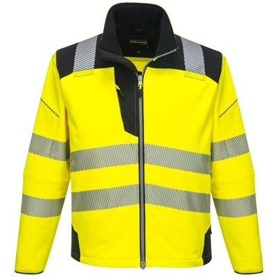 PORTWEST Varselsoftshell T402 Hi-Vi Kl 2/3 2XL PORTWEST Varselsoftshell T402 Hi-Vi Kl 2/3 2XL