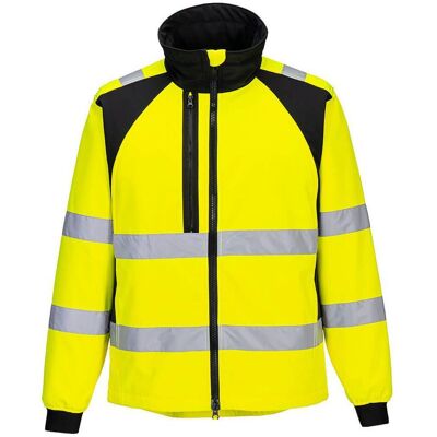 PORTWEST Varselsoftshell CD875 Kl 2/3 gul M PORTWEST Varselsoftshell CD875 Kl 2/3 gul M
