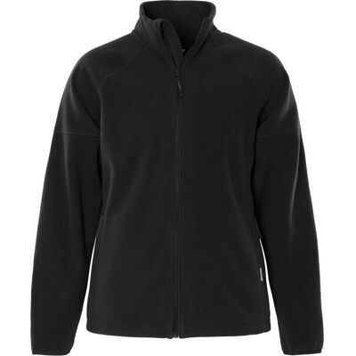 FRISTADS Fleecejacka 1498 svart dam L FRISTADS Fleecejacka 1498 svart dam L
