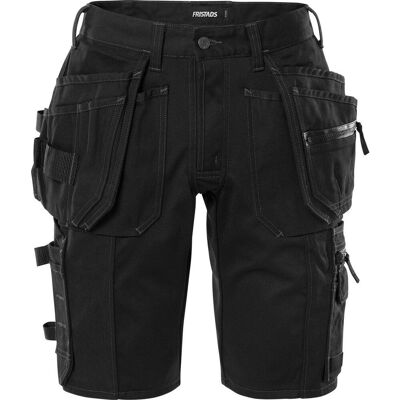 FRISTADS Hantverkarshorts green stretch 2527 GCYD dam sv 42 FRISTADS Hantverkarshorts green stretch 2527 GCYD dam sv 42