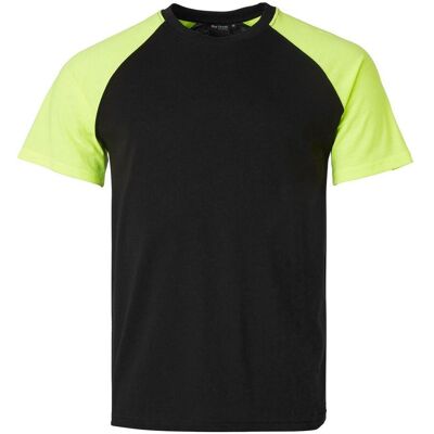 TOP SWEDE T-shirt 225 sv/fl gul S TOP SWEDE T-shirt 225 sv/fl gul S